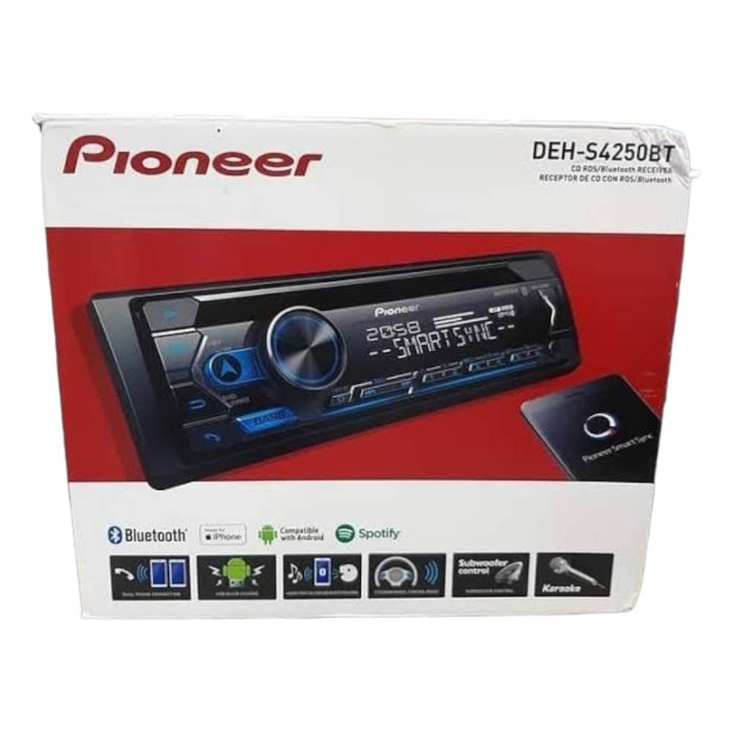 Autoradio Pioneer Deh-S4250bt Cd Bt Usb Mp3 Aux I Oechsle - Oechsle