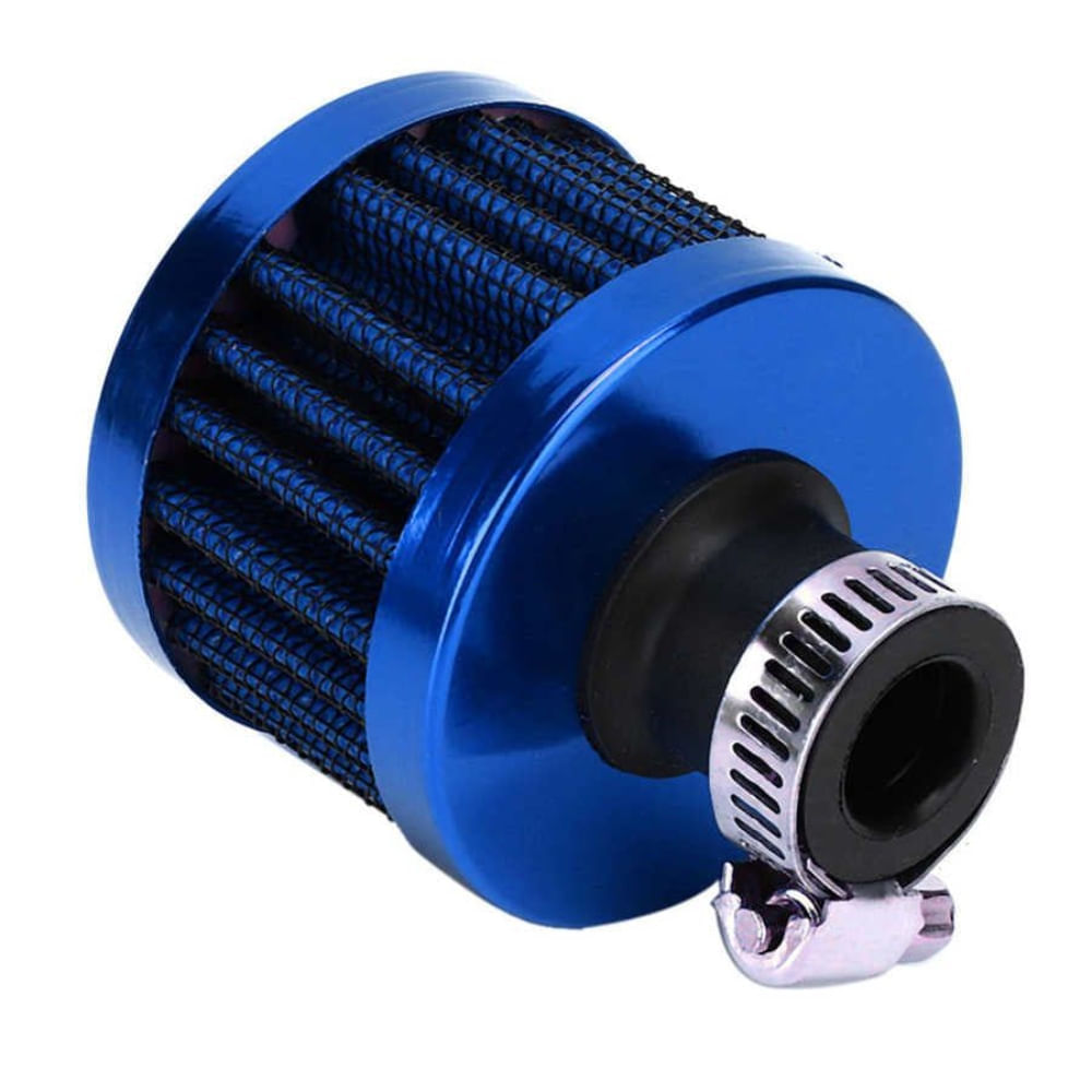 Mini Filtro De Aire Universal Azul 1.2cm