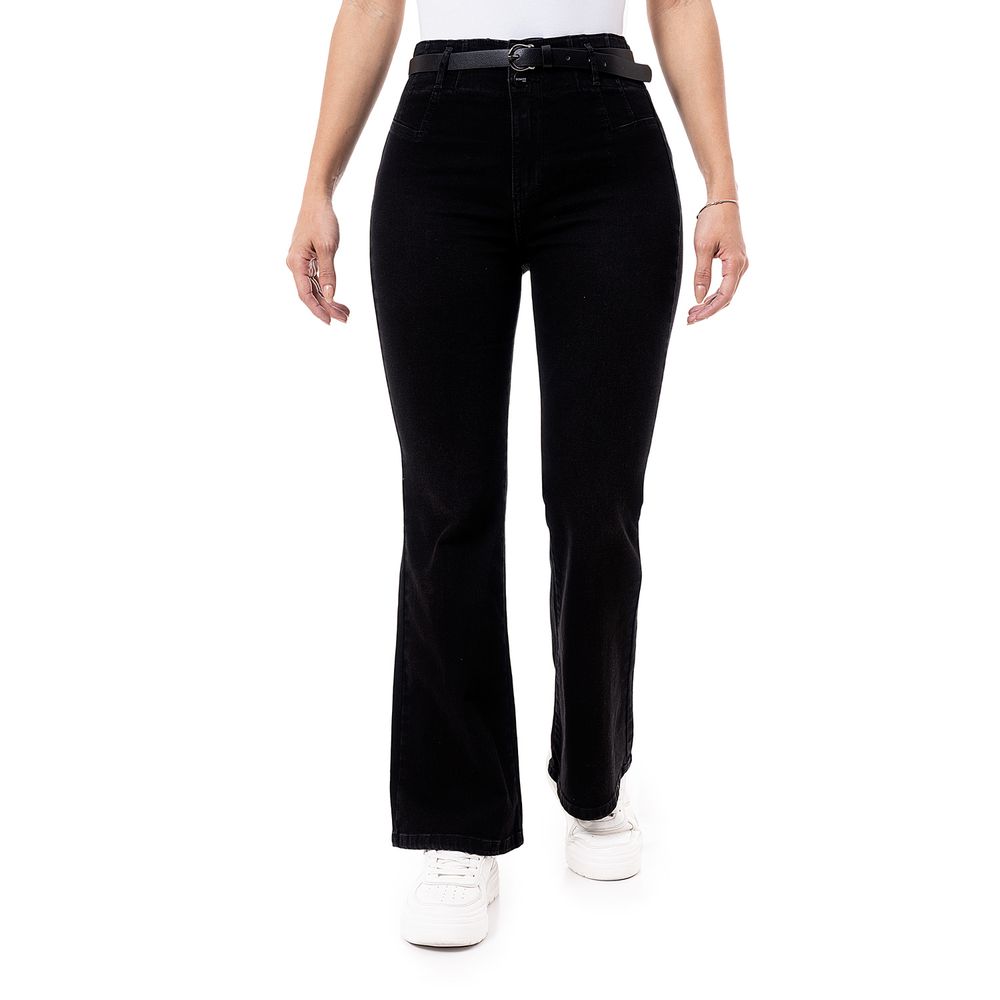 Pantalon Moda Denim Stretch Mujer Donnah Total Super Stone H.B. 30