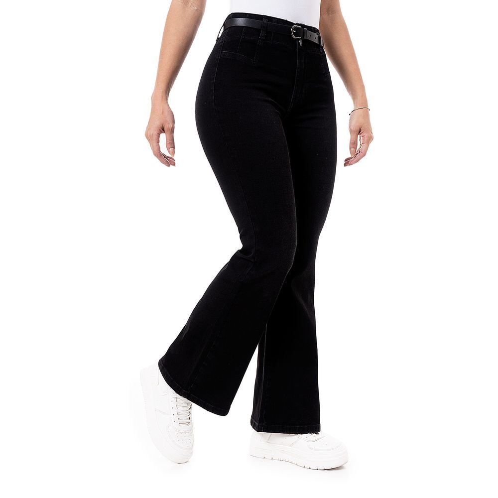 Pantalon Moda Denim Stretch Mujer Geli Total Super Stone Hb 36 I Oechsle -  Oechsle