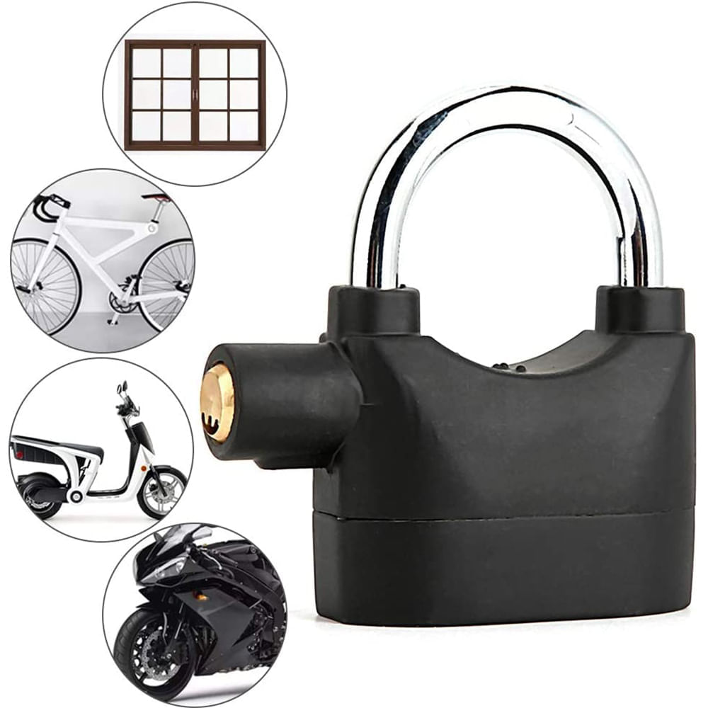 Candado con Alarma Antirrobo Para Moto, Scooter o Bicicleta I Oechsle - Oechsle