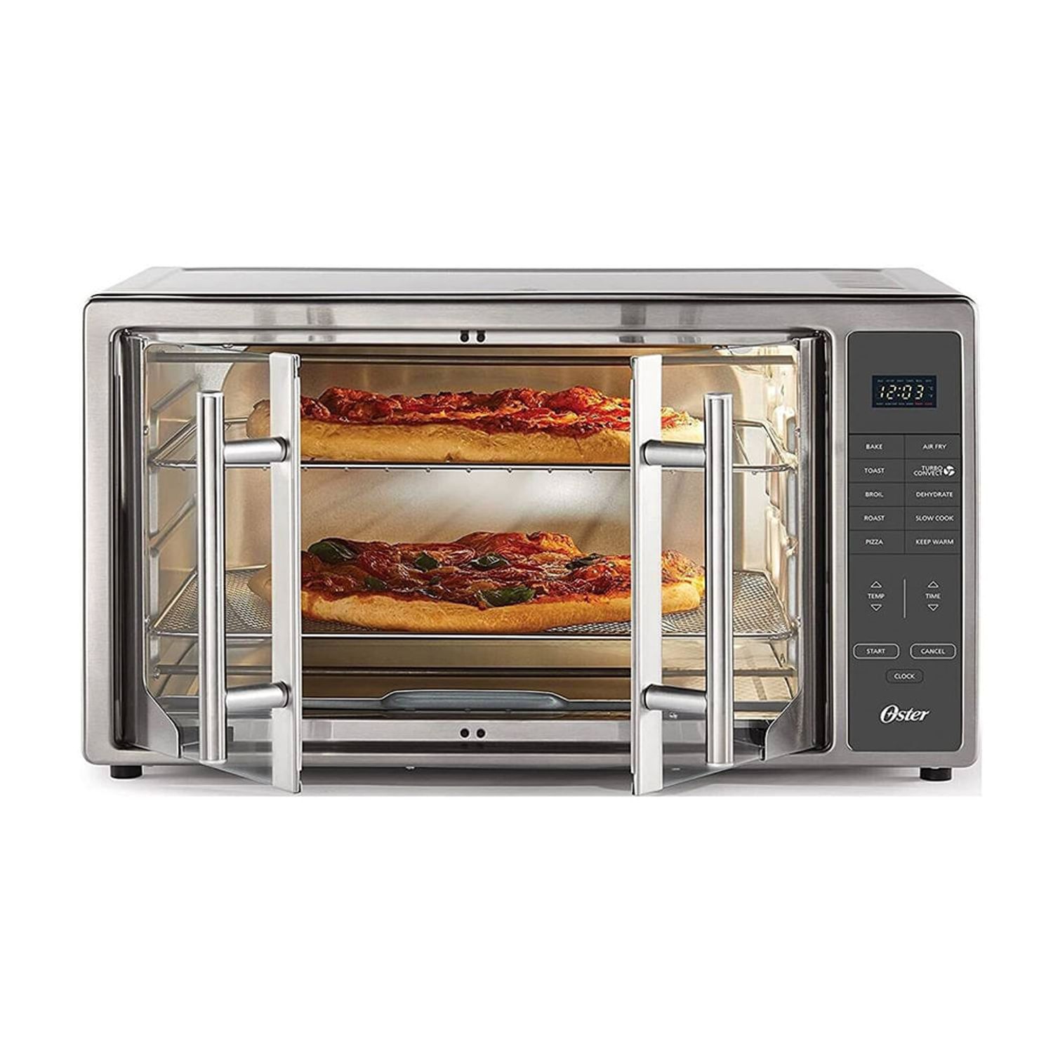 Horno Digital 42L Puerta Francesa 10 funciones Oster TSSTTVFDDAF - Oechsle