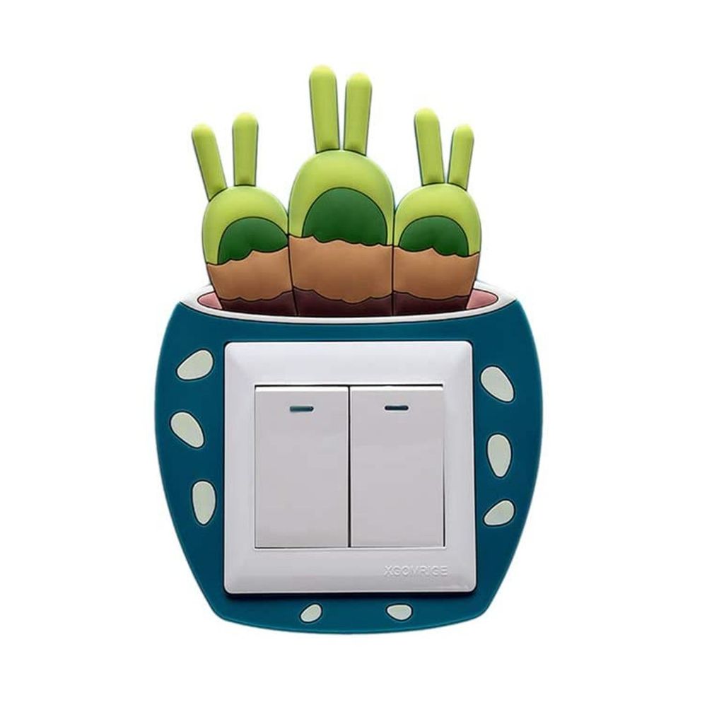 Decorativo para Interruptor Diseño Cactus C3V