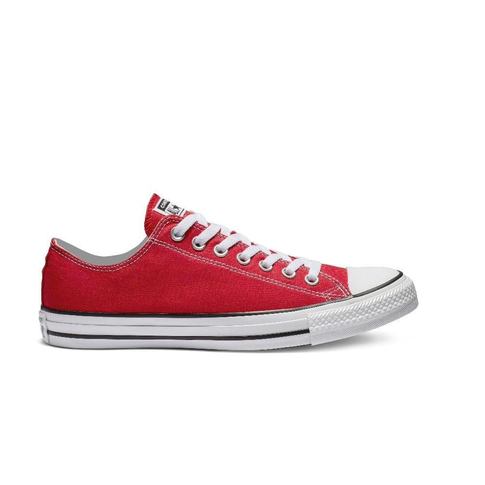 Zapatilla Converse Unisex M9696C Talla 42.5 Color Rojo Oechsle