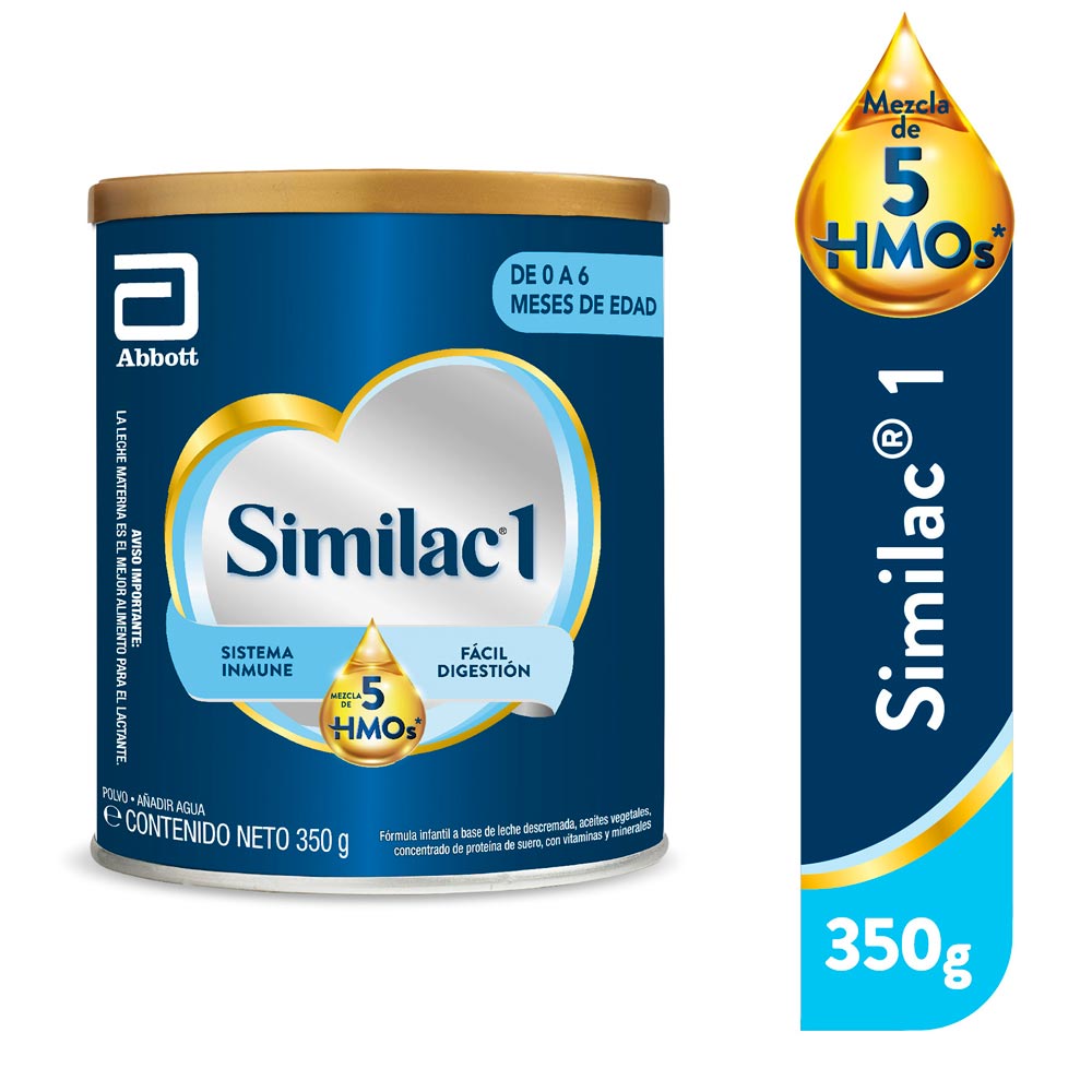Similac 1 con mezcla de 5HMOs lata de 350g