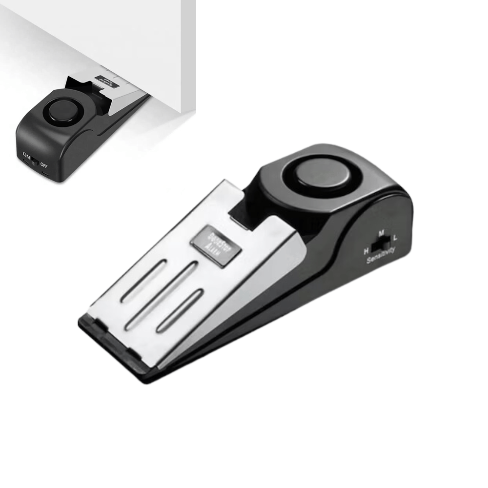 Tranca de Seguridad para Puerta con Alarma
