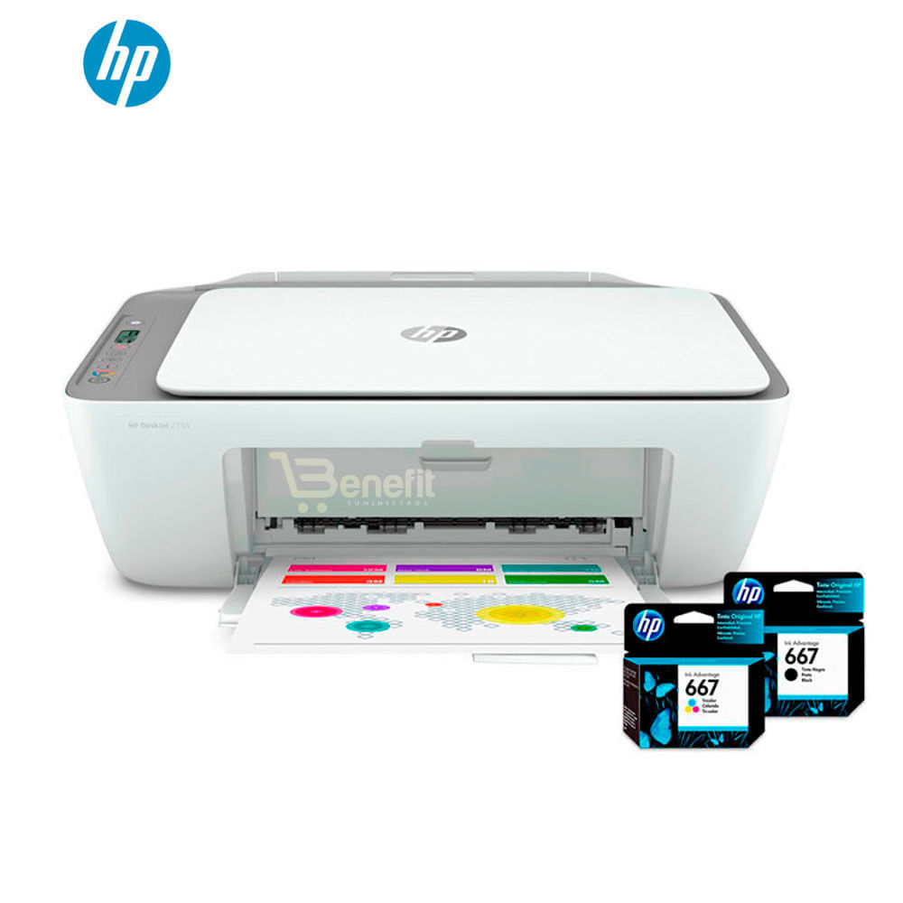 Impresora Multifuncional HP 2775 Wi Fi HP