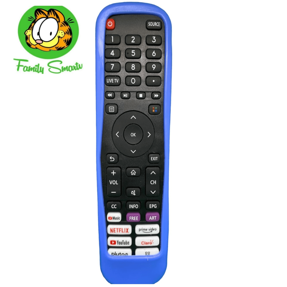 Funda para Control Remoto para Televisor Smart Hisense EN2I30H Azul