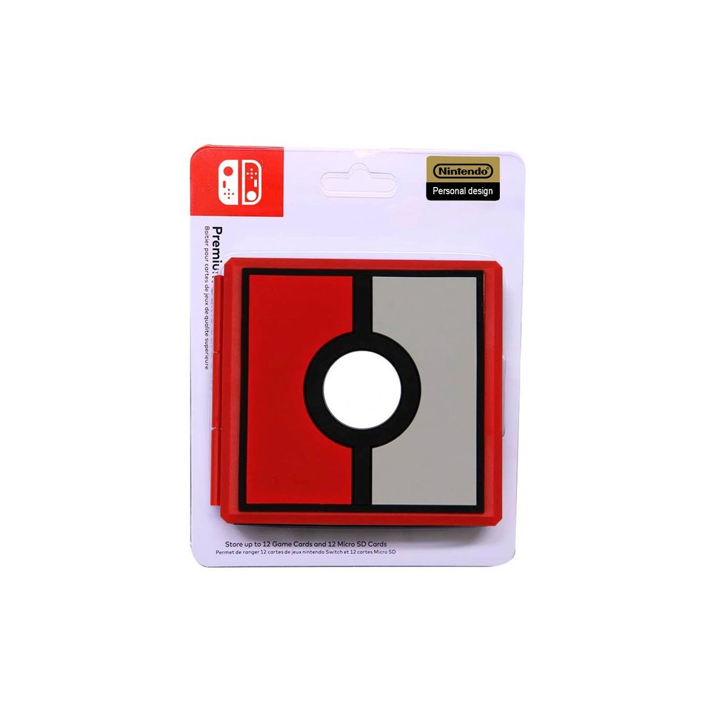 Estuche Portajuegos Pokeball Nintendo Switch