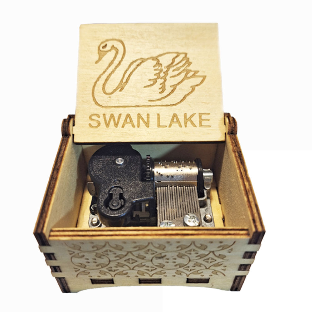 Caja Musical El Lago de Los Cisnes Swan Lake Automático I Oechsle - Oechsle