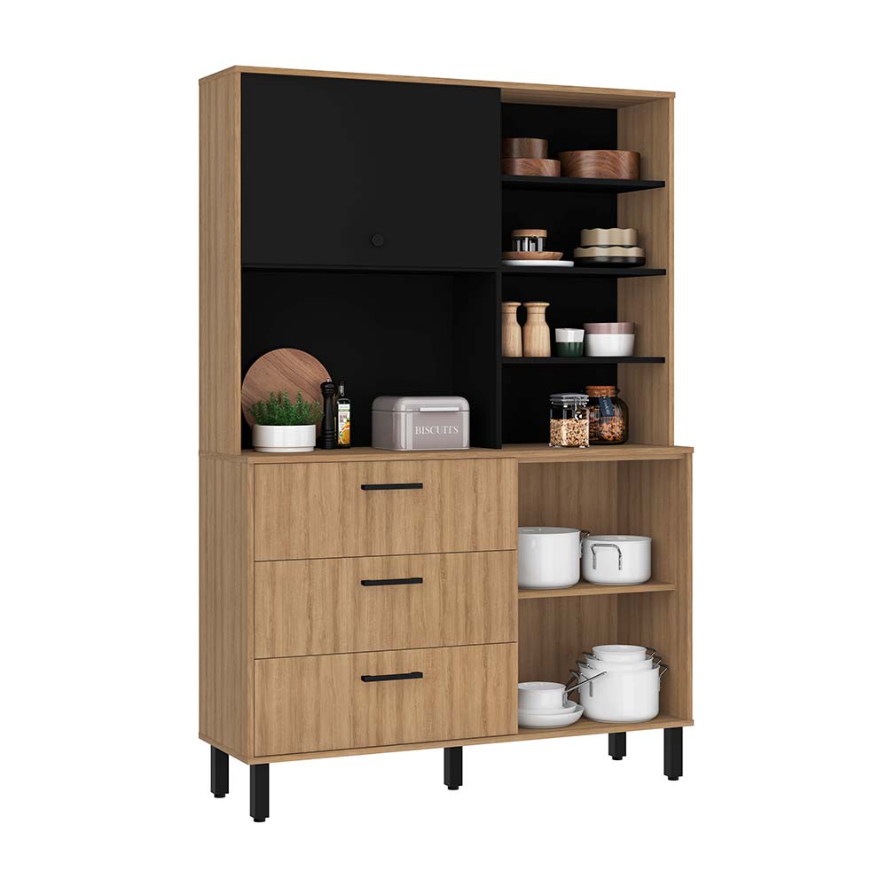 Mueble Alacena de Cocina Mariana 120cm MDP Orange