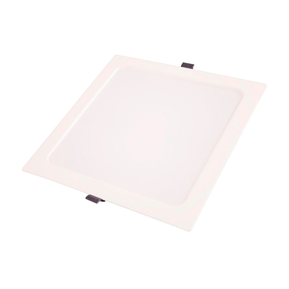 Downlight LED Cuadrado Tramontina 18W Blanco
