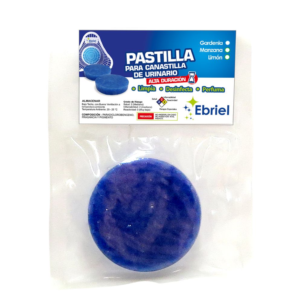 Pastilla de Urinario Ebriel de Aroma Lavanda
