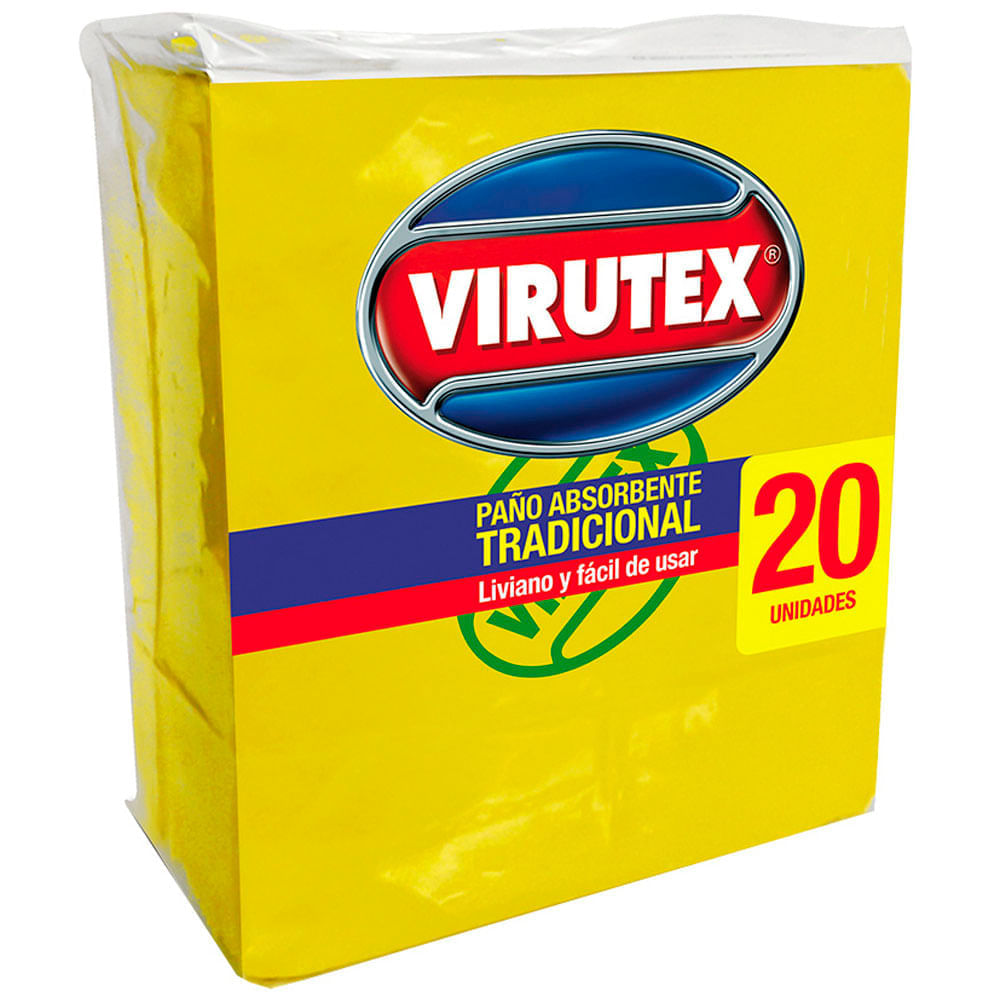 Paño Absorbente Tradicional VIRUTEX X20