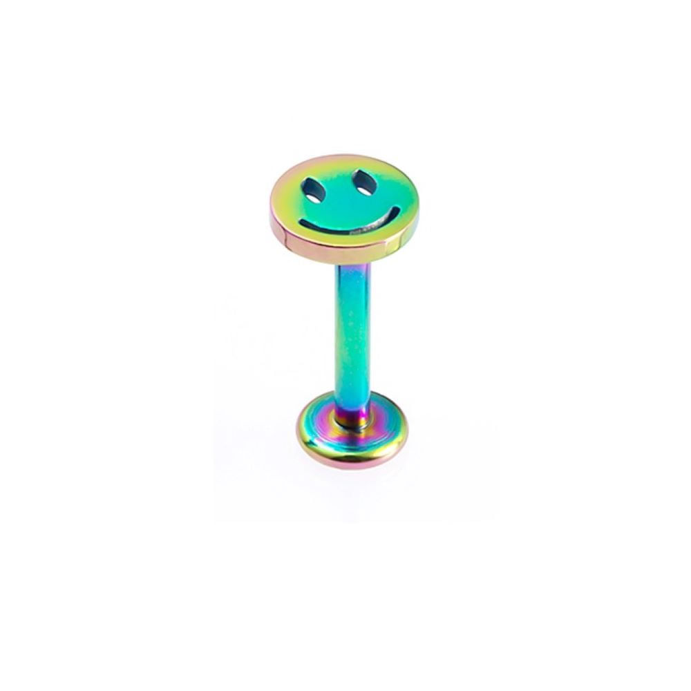 Piercing Carita Feliz Helix Labret L bulo Tragus Multicolor I