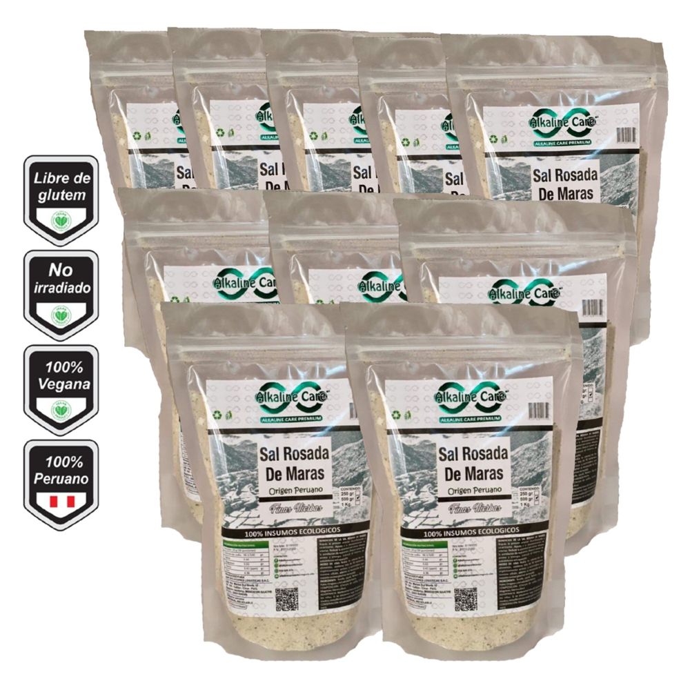 Sal de Maras Finas Hierbas Alkaline Care 10kg