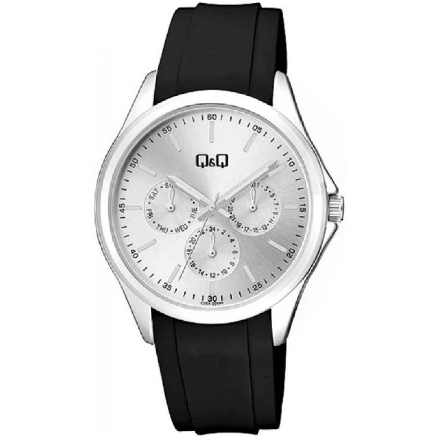 Reloj q&q negro discount mujer