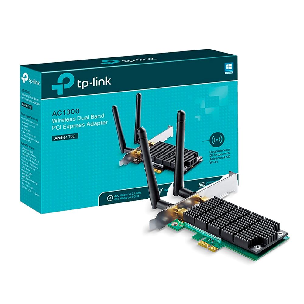Adaptador Inalambrico Pci Express Archer T6e Tp Link Ac1300