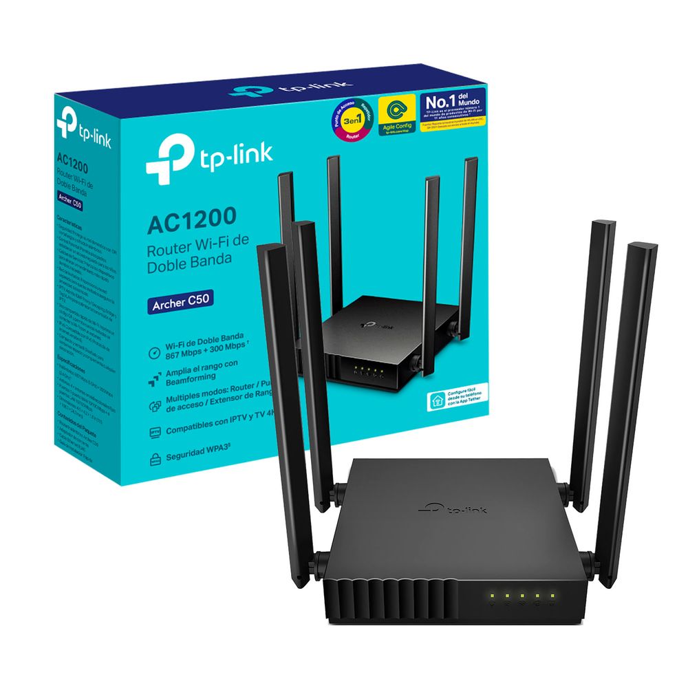 Router TP-Link Archer C50 Wireless AC1200