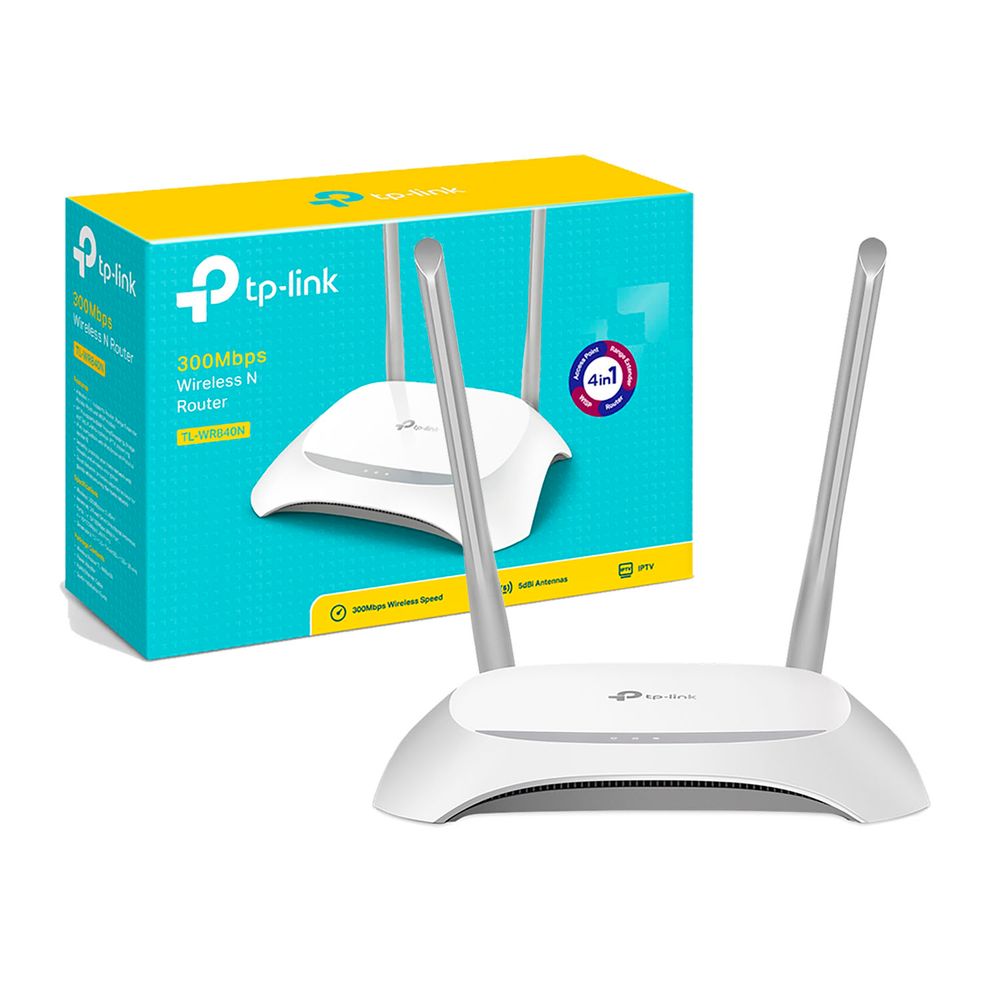 Router Inalámbrico Tl Wr840n Tp Link Wi Fi 2,4 Ghz N 300mbps