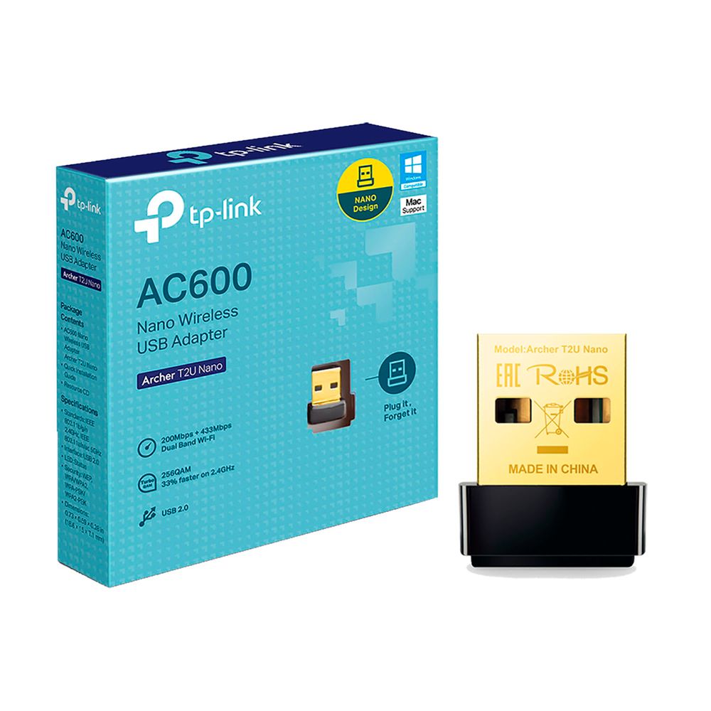 Adaptador Usb Wifi Archer T2u Nano Tp Link Ac600