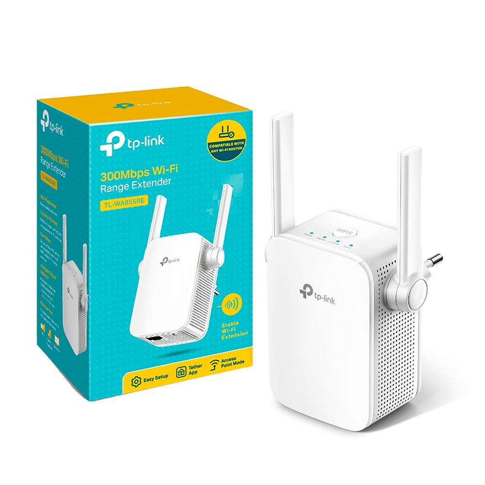 Amplificador Repetidor Tl Wa855re Tp Link 2,4 Ghz 300mbps