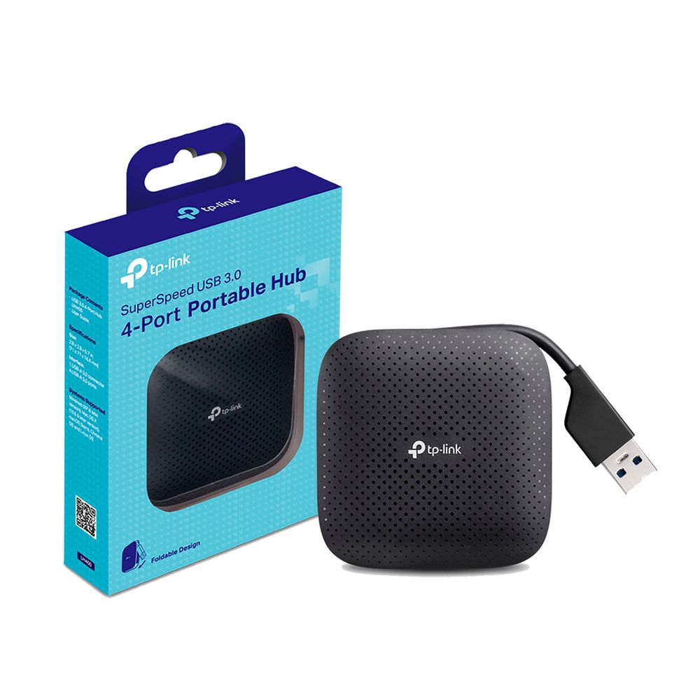 Interconector Hub Uh400 Tp Link Usb 3.0 Alta Velocidad de 4 Puertos