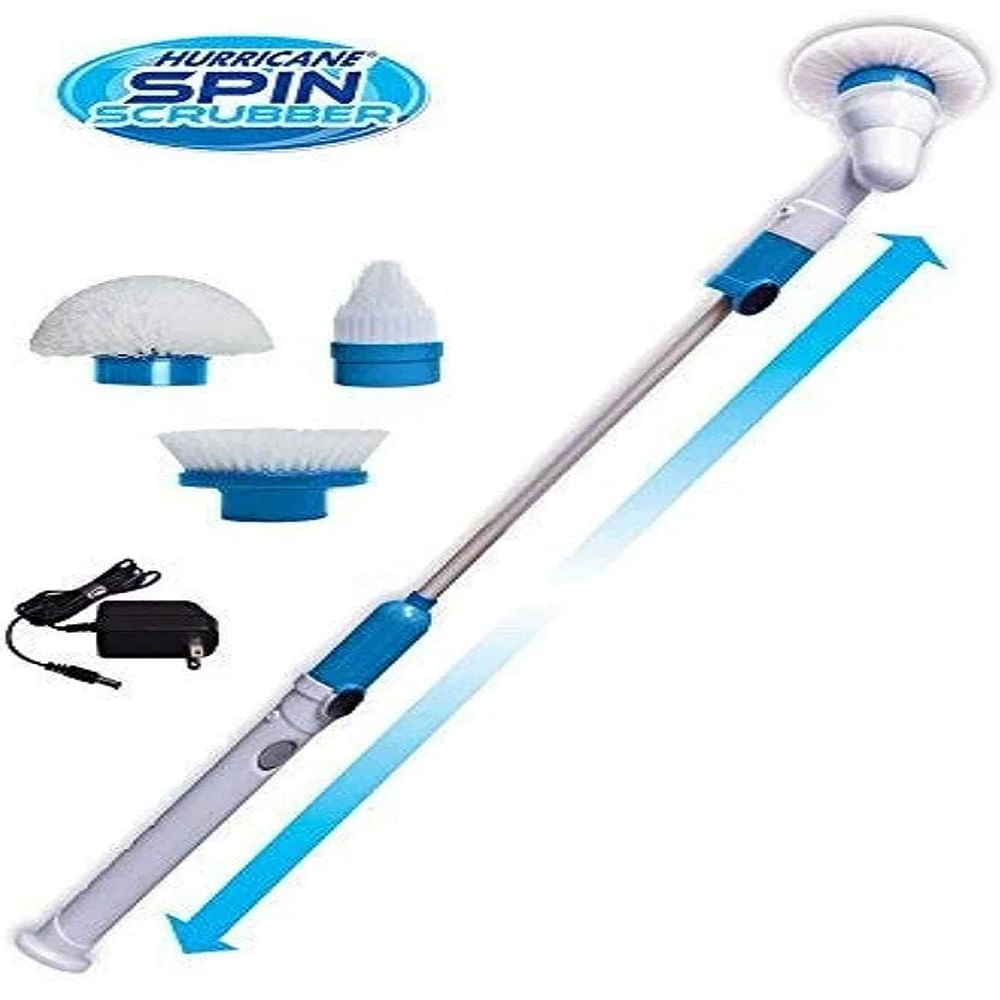 Spin Scruber Cepillo Electrico Limpiador Multiusos 3 en 1