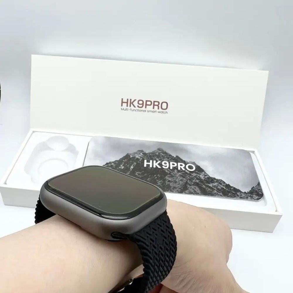 Combo Smart Watch HK9 Pro Amoled 49mm y Correa Milanese Loop Color Negro I  Oechsle - Oechsle