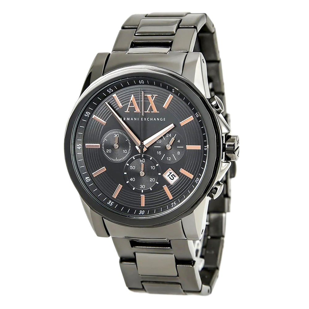 Reloj armani exchange discount gris