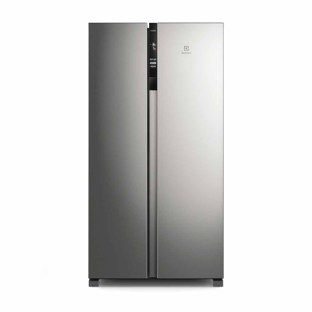 Refrigeradora Electrolux ERSA53V2HVG Side By Side 532L Gris