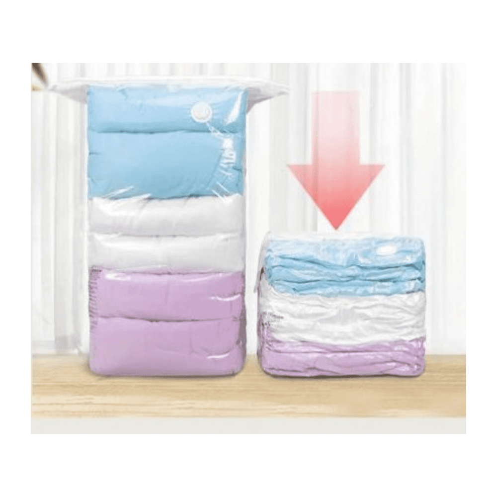 Bolsas Al Vacio Set de 6 Bolsas + Succionador de Aire Organizate Home