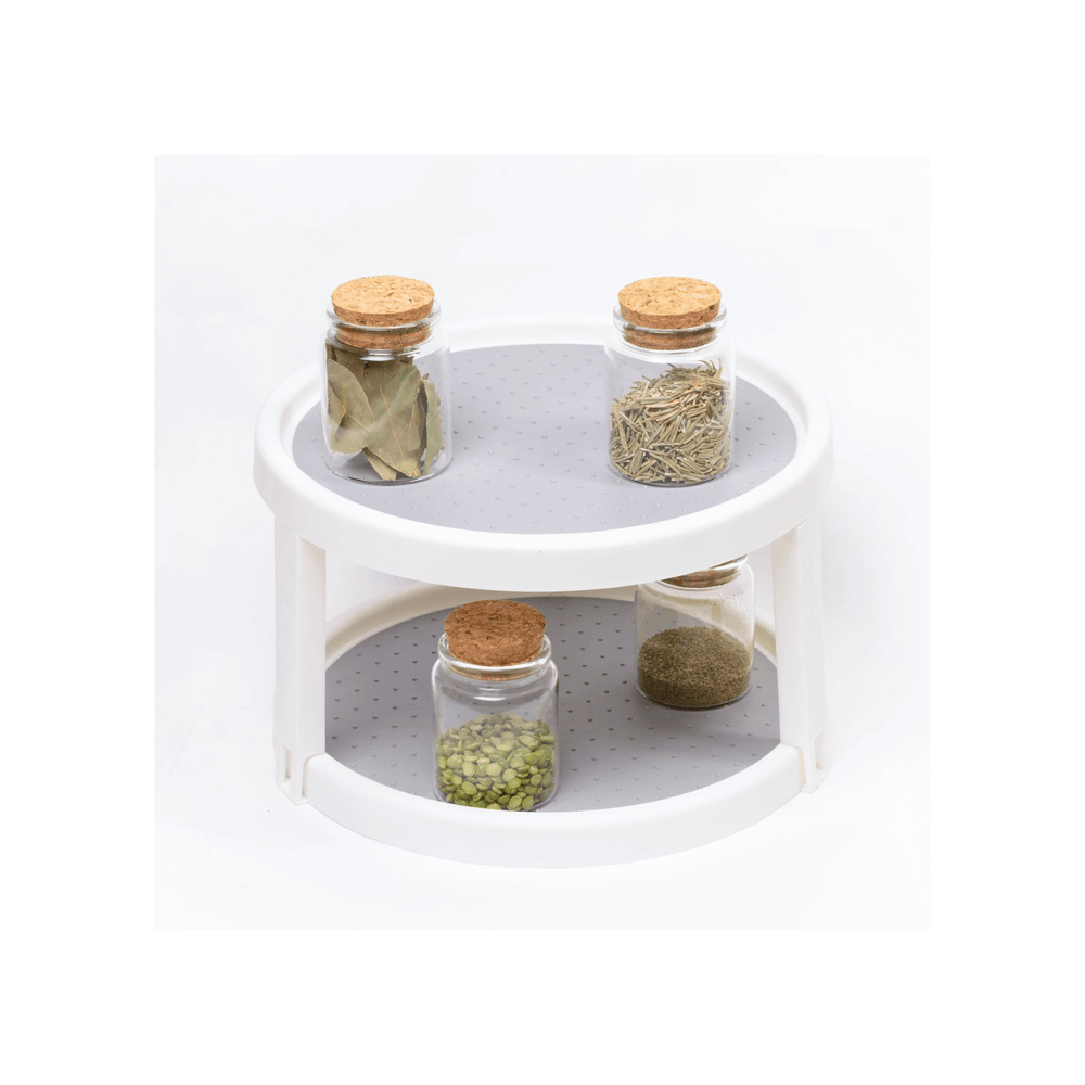 Organizador de Cocina Giratorio Organizate Home Color Blanco