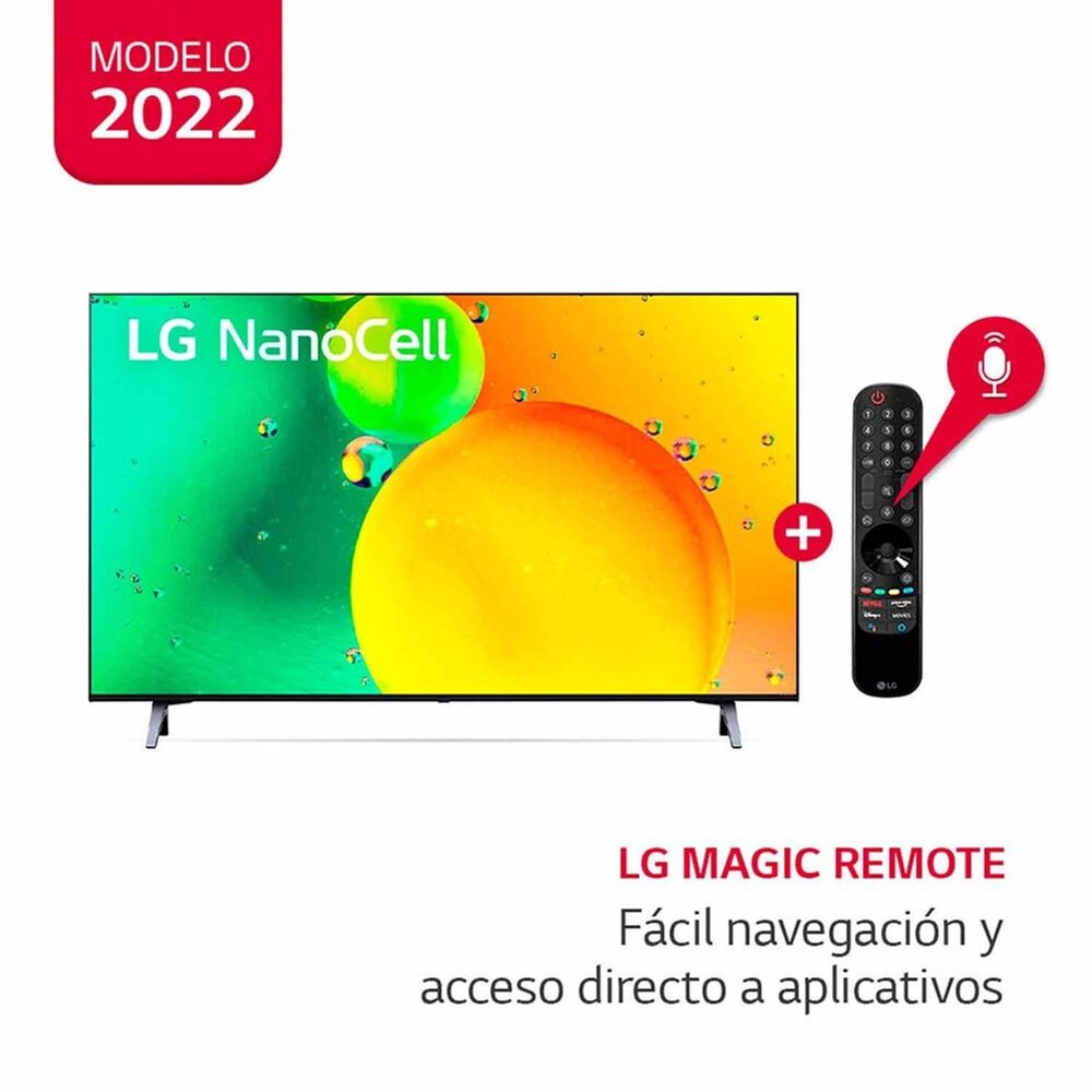 Televisor Lg 75"" Nano Cell Uhd 4K Smart 75Nano75Sqa 2022