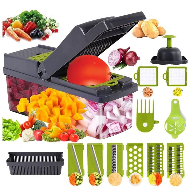 Mini Picador Manual a Cordon de Ajos y Verduras I Oechsle - Oechsle