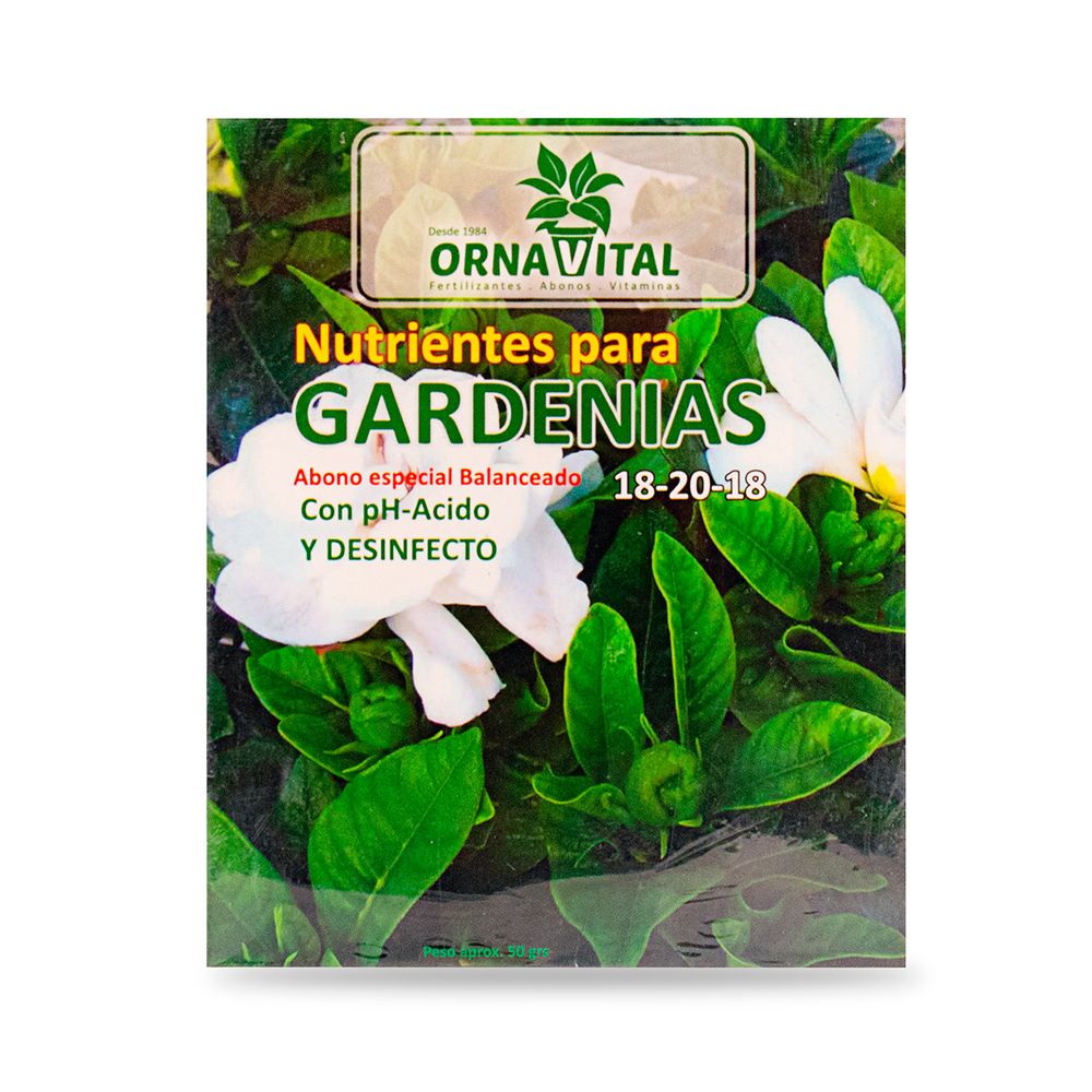 Fertilizante Ornavital para Gardenia por 50g