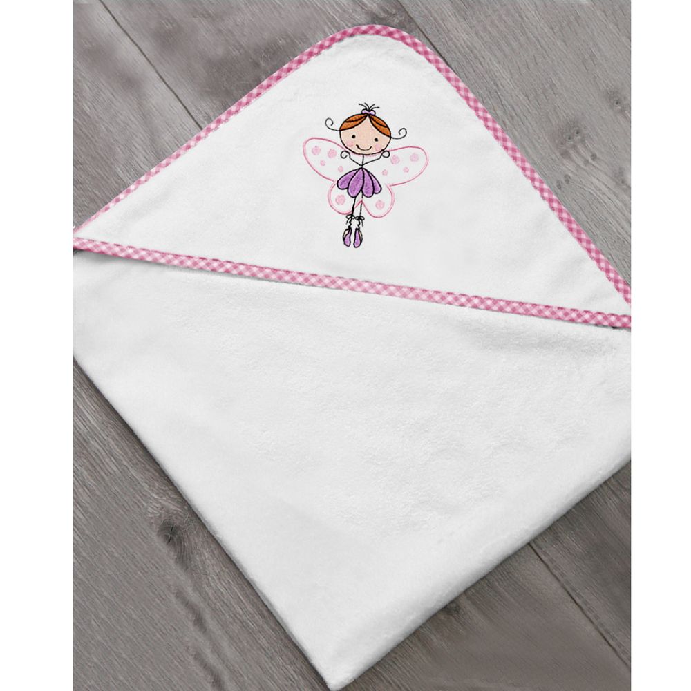 Toalla Infantil Casablanca Home Capucha Esquina Hadita