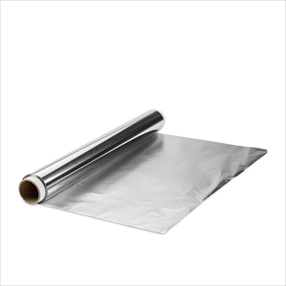 Papel Aluminio de 30 cm de Ancho y 10 m de Largo de 15 micras I Oechsle