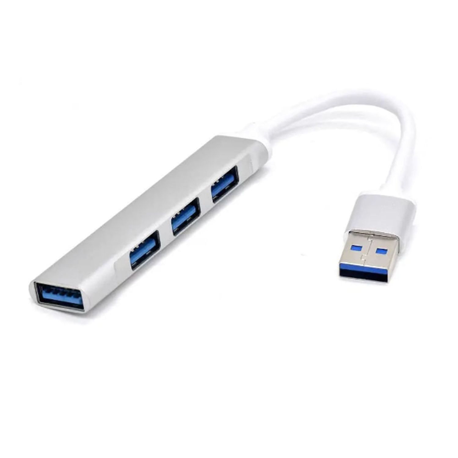 Hub 4 Puertos USB 3.0 5gbps Aluminio 1 x USB 3.0 3 x USB 2.0 I Oechsle -  Oechsle