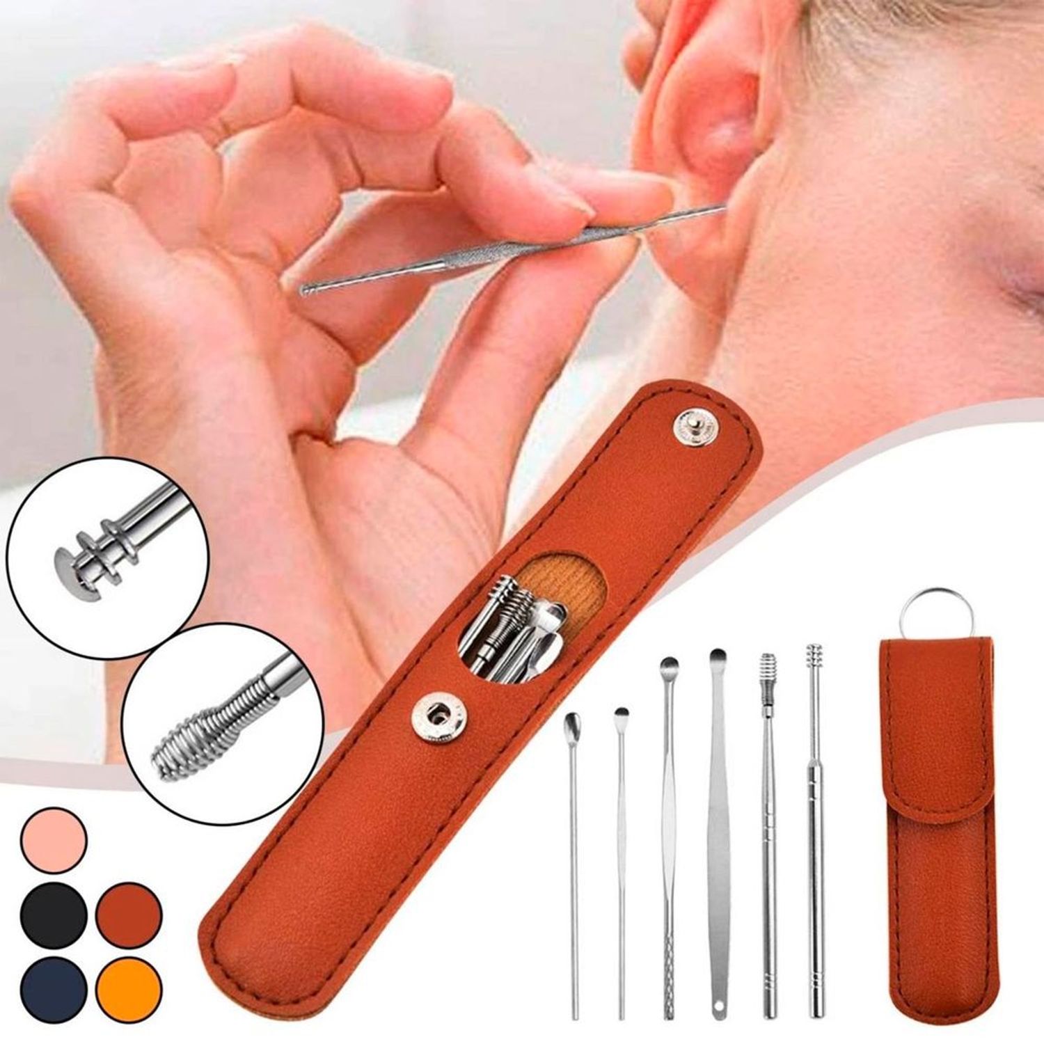 Kit de ELiminador de Cera de los Oídos Limpieza Auricular de Cerilla AS I  Oechsle - Oechsle
