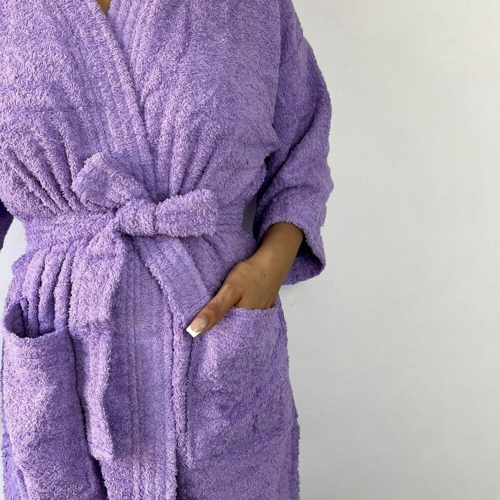 Salida de Baño S Lila de 380 Gr Multitoallas