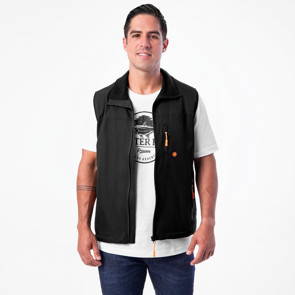 Chompas Chaleco Jeans Hombre Chaleco Hombre Lauren Marrón Claro