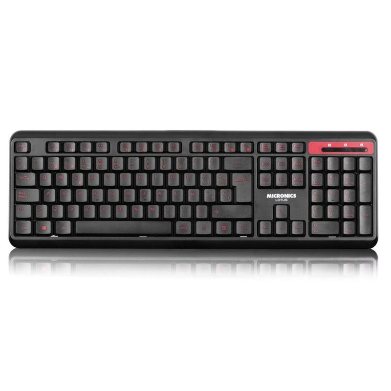 Kit gamer teclado, mouse y mouse pad By Micronics - Oechsle