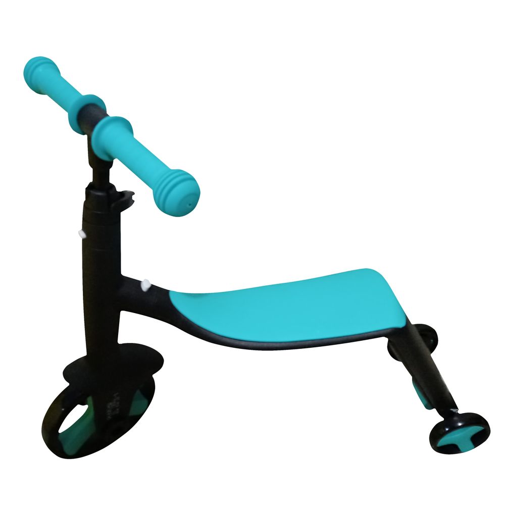 Triciclo Scooter Marca Nadle 3 en 1 Convertible Color Turquesa I