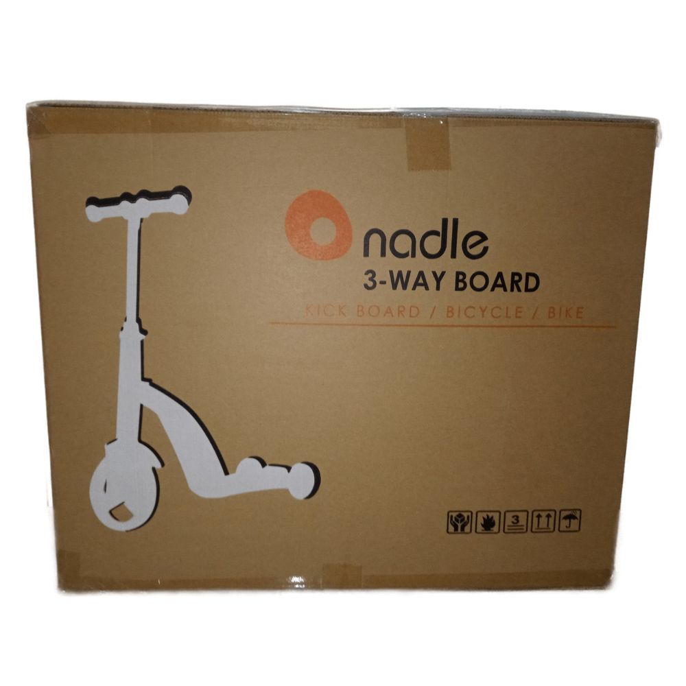 Triciclo Scooter Marca Nadle 3 en 1 Convertible Color Turquesa I ...