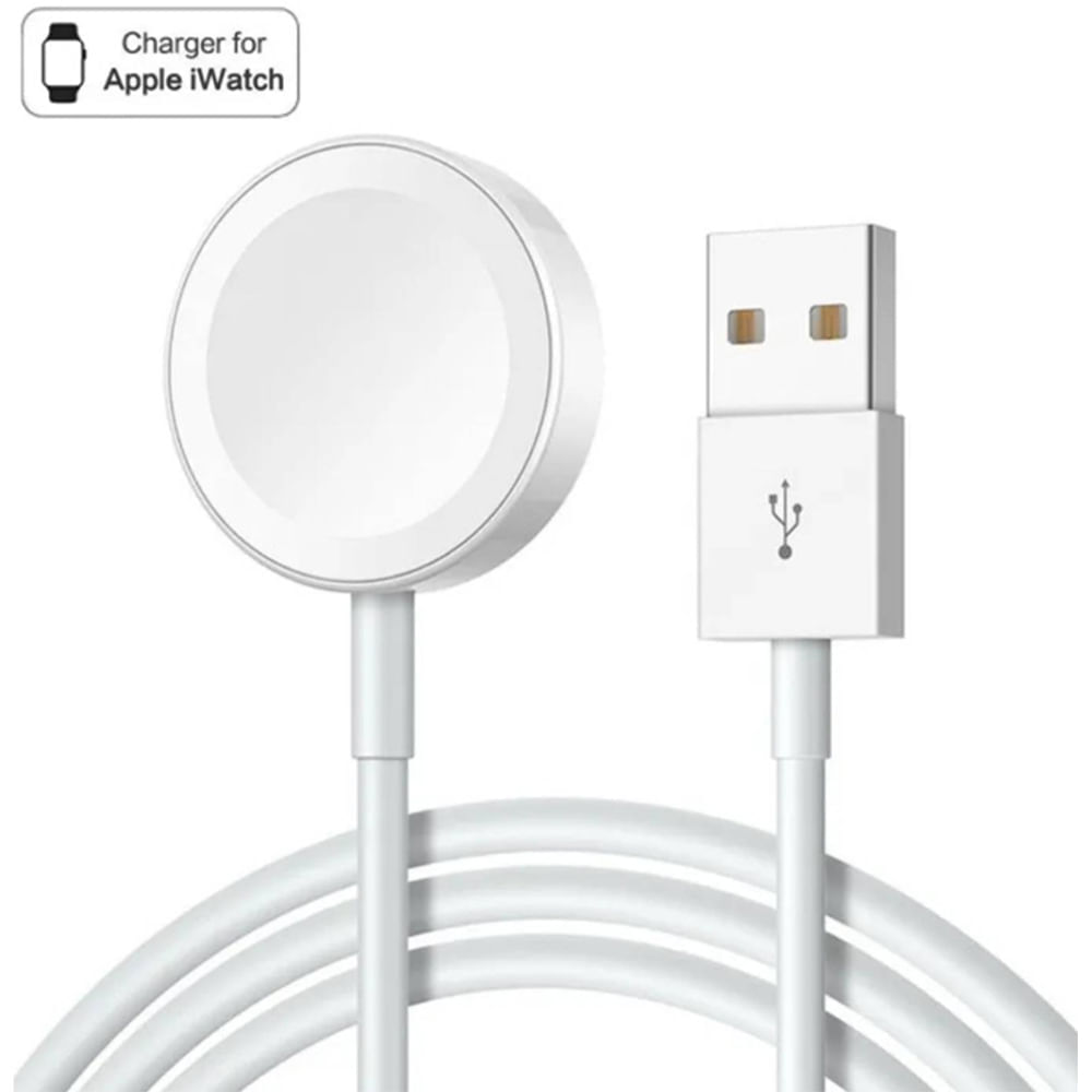 Cable Cargador Generico Magnético para Apple Watch USB -1 Metro