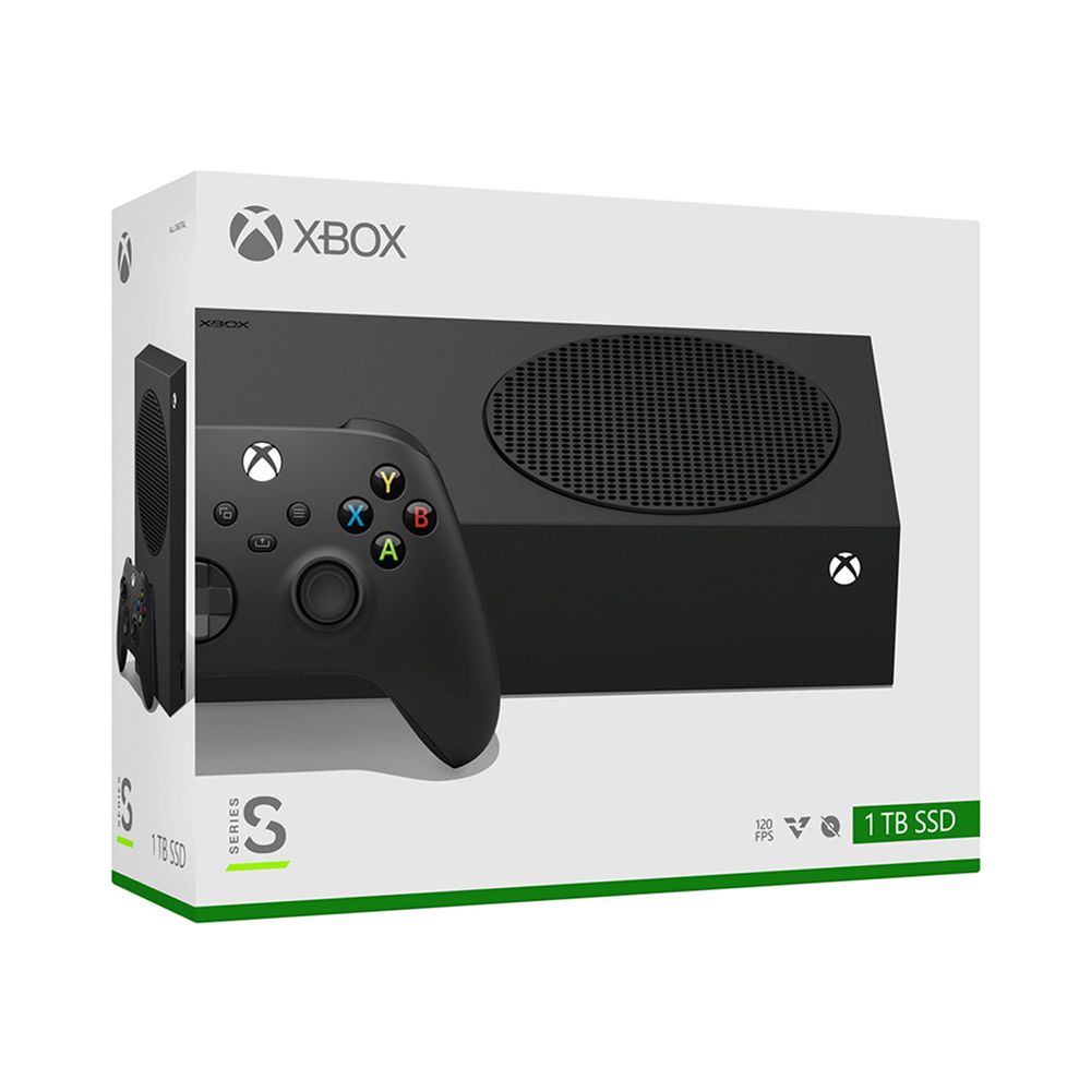 Consola Xbox Series X de 1 TB Negra Xbox XBOX SERIES X