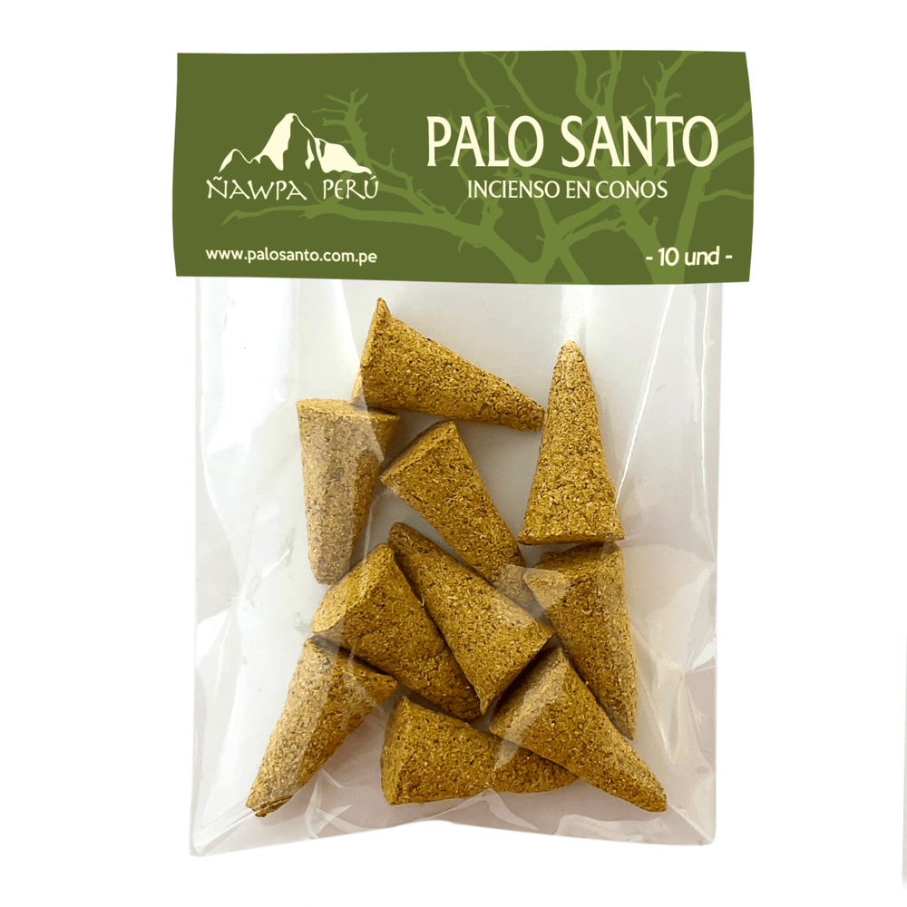 Palo Santo Incienso en Conos Ñawpa Perú 10 UND