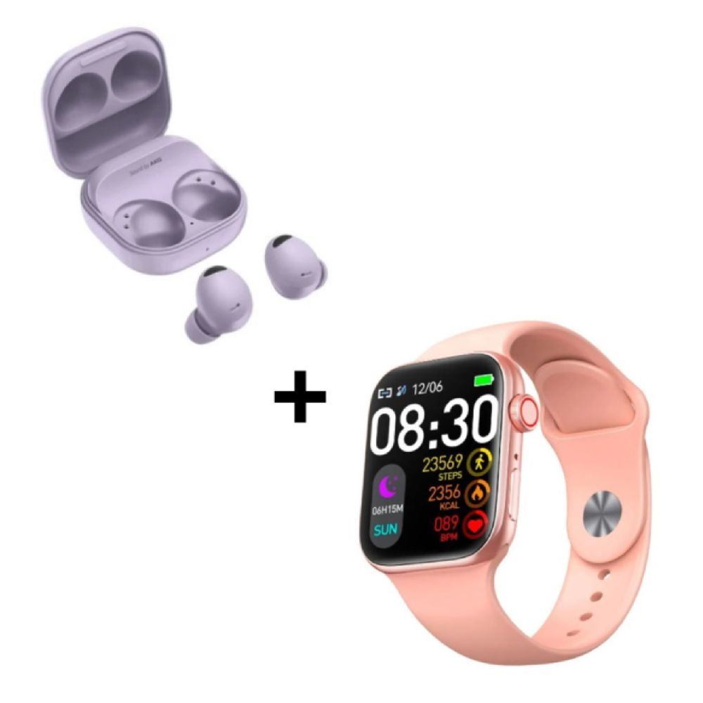 Combo Smart Watch ZKS9 Max y Audífonos P9 Pro max Color Negro
