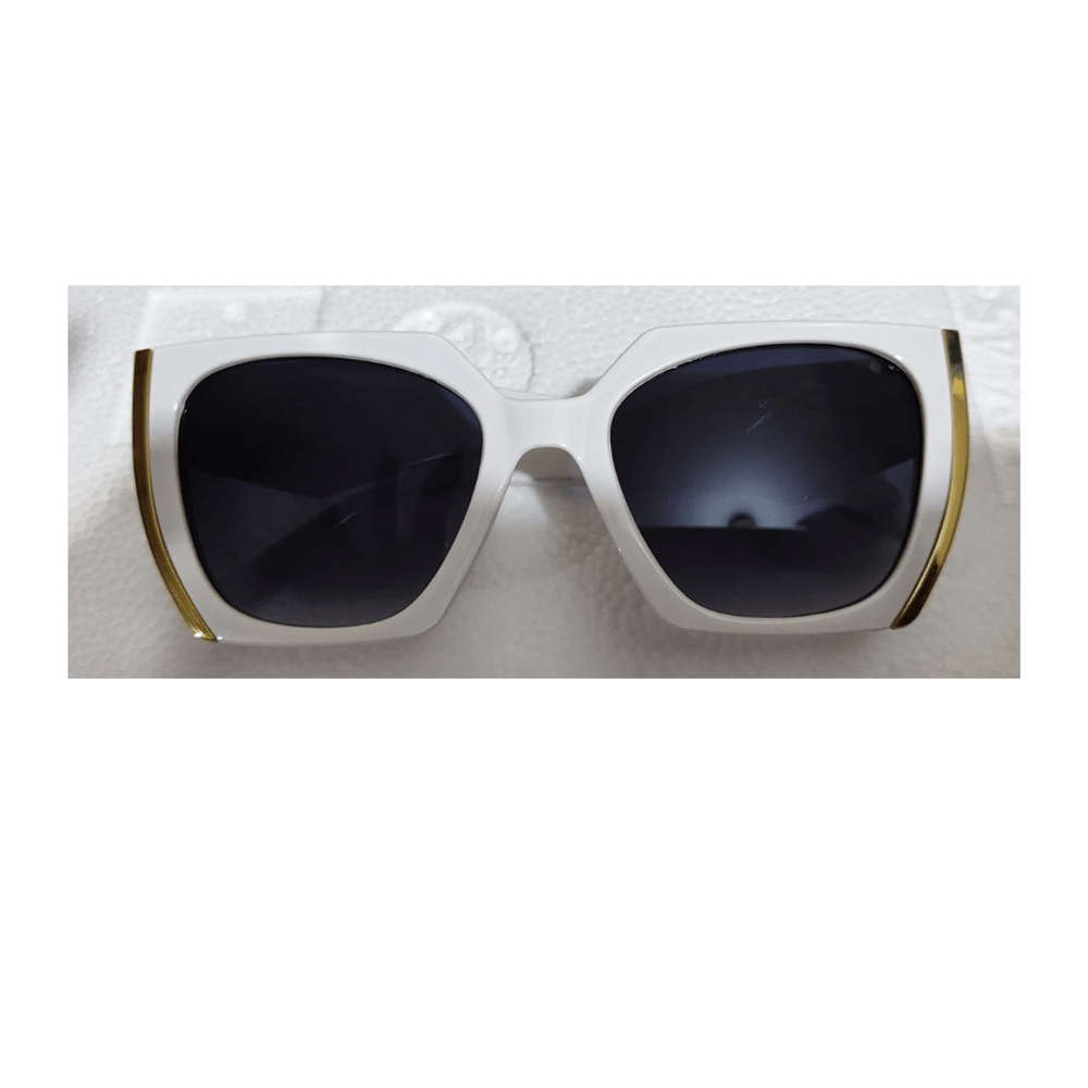 Lentes de Sol Unisex Vintage Blanco PL997
